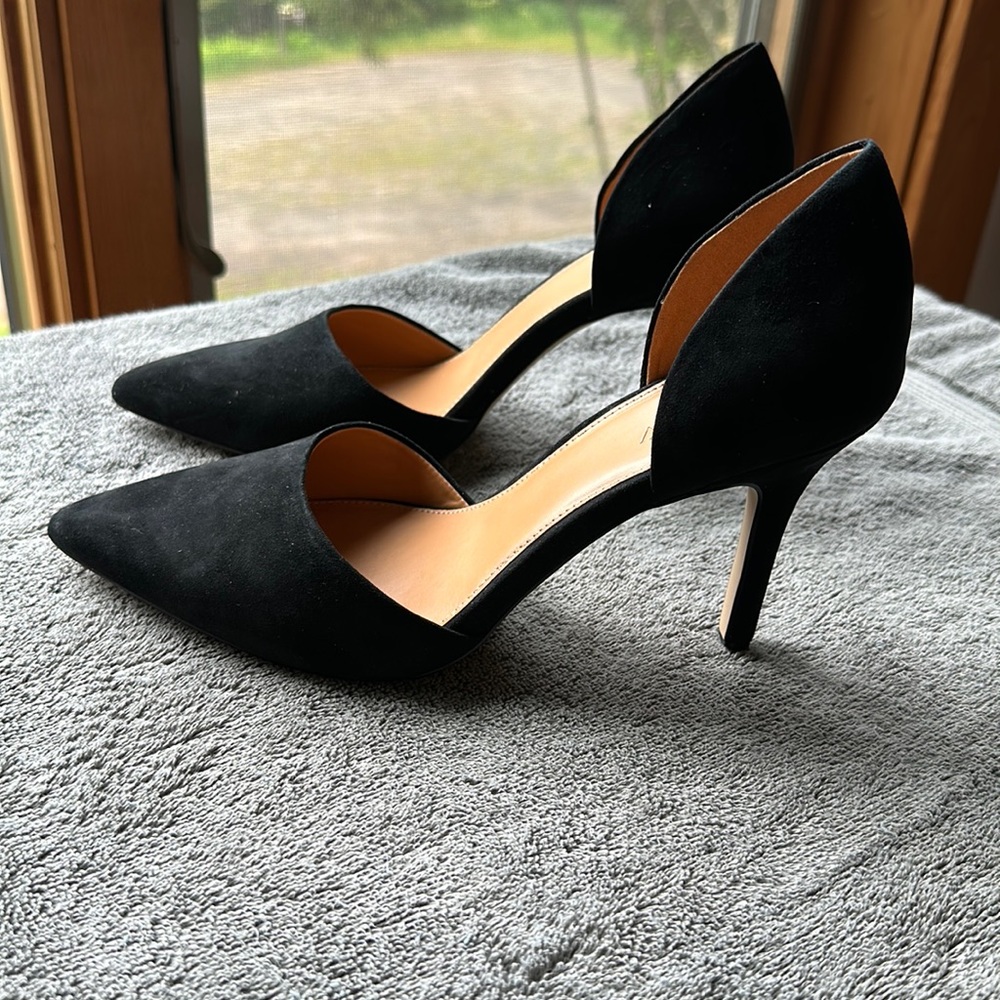 J. Crew Lana suede pump